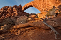 Arches National Park South Window Back Side