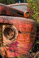 Old Truck Busted Light